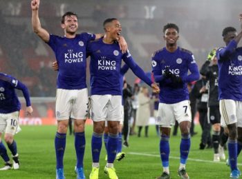 Leicester mempermalukan Southampton dengan skor 0-9