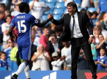 Victor Moses bersiap untuk terhubung dengan Conte lagi